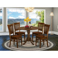 HomeStock Belmont Kitchen Nook Dining Table Set, Espresso