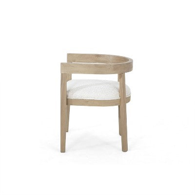 Christopher Knight Home 5pc Hudson Fabric and Wood Dining Set Light