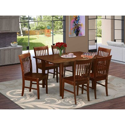 Mid-Century Dining Set - Small Table & Chairs - Modern Kitchen Dining Room Furniture