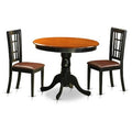 Dining Table Set with Chairs - Wood Dining Room Furniture for 4