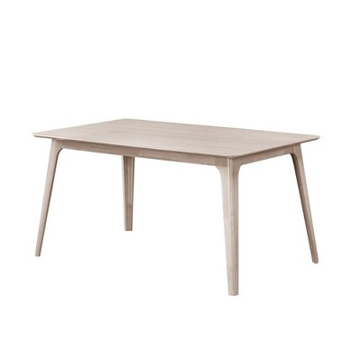 New Classic Furniture,Oscar 5-Piece Wood Dining Set, White Ash