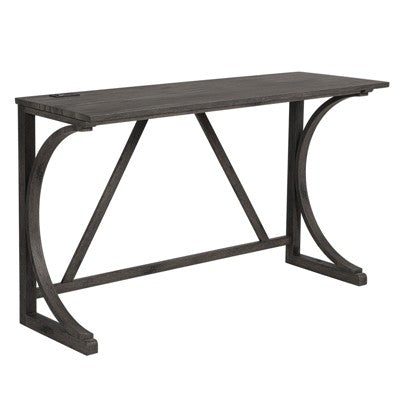 GDFStudio Kittson 4-Piece Bar Table Set with Power Outlet
