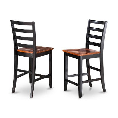 HomeStock Counter Height Dining Set Pub Table 4/6 Chairs 54x54 Inch Kitchen Set