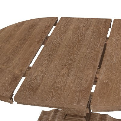 Christopher Knight Home Cotterell Contemporary Fabric Upholstered Wood 5 Piece Expandable Dining Set