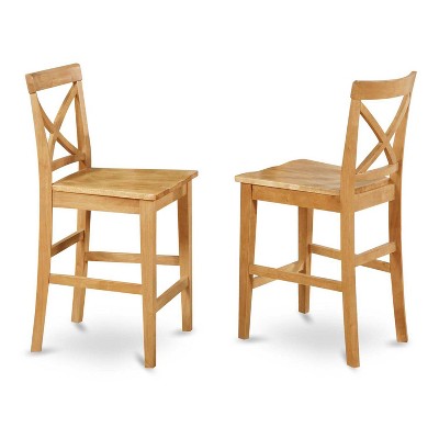 Kitchen Table Set - Counter Height Table & 4 Chairs - Elegant Dinette Set for Small Spaces