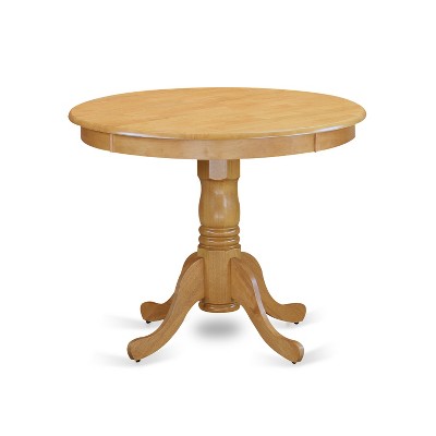 HomeStock Belmont Dinette Set - Kitchen Table And Dining Chairs, Oak