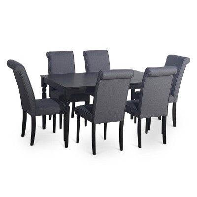 Home Design 7pc Franklin Dining Set