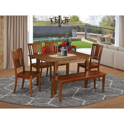 Antique Dinette Set - Small Dining Table & Chairs - Elegant Dining Room Furniture