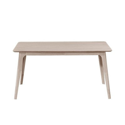 New Classic Furniture,Oscar 5-Piece Wood Dining Set, White Ash