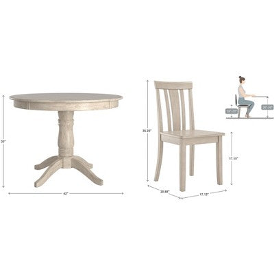 Lexington 42 5-Piece Dining Set - iNSPIRE Q