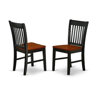 HomeStock Belmont 9Pc Square 36/54 Inch Family Table With 18 In Butterfly Leaf And 8 Wood Seat Dining Chairs