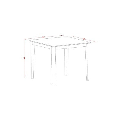Counter Height Table Set - Pub Table & Chairs - Modern Dining Room Furniture