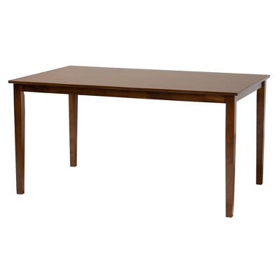 Baxton Studio Genesis Modern Fabric Wood Dining Set