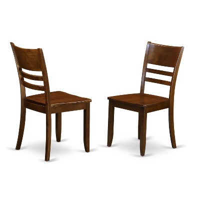 Gothic Dinette Set - Kitchen Table with Drop Leaves & Leather Chairs - 5 Piece