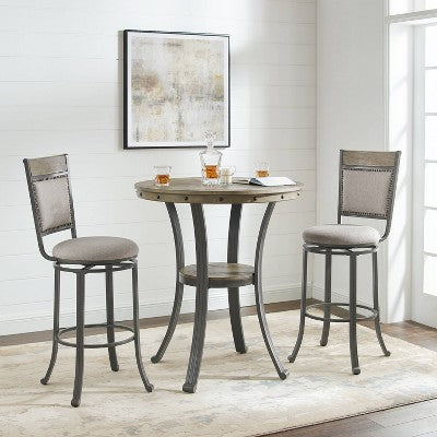 3pc Angelo Pub Dining Set - Powell Company
