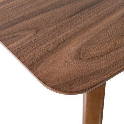 GDFStudio Isador Mid-Century Modern Fabric Upholstered Wood 5 Piece Dining