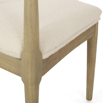 Christopher Knight Home Cotterell Contemporary Fabric Upholstered Wood 5 Piece Expandable Dining Set