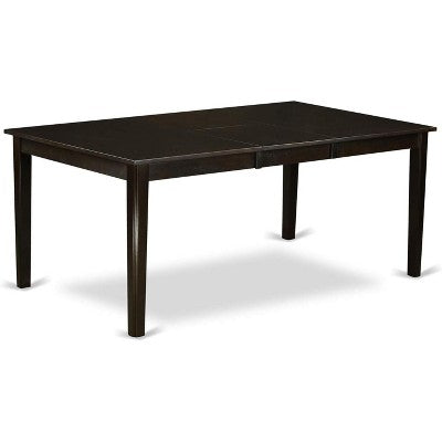 HomeStock Henley Rectangle Dining Table Set Cappuccino
